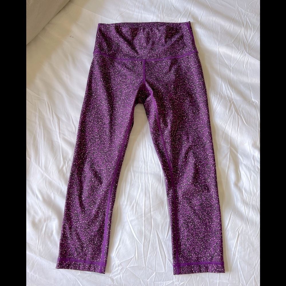 Lululemon cropped 21” leggings